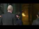 Aung San Suu Kyi arrives for second day of trial over Rohingya genocide case