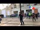 Riot police clash with yellow vest protesters in Montpellier