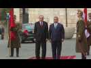 Hungarian Prime Minister Viktor Orban welcomes Recep Tayyip Erdogan in Budapest 