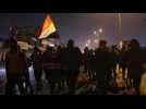 Anti-government protesters burn tyres to block roads in Iraq's Basra
