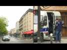 In Paris, Belleville district is quiet on the 48th day of lockdown