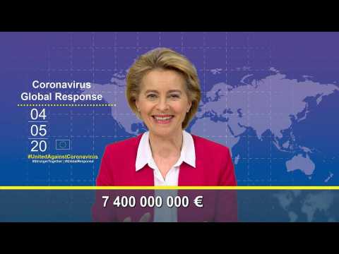 Corona vaccine telethon raises 7.4 bn euros: EU chief