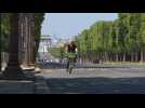 Traffic slowly picking up on Champs-Elysées as France lockdown nears end
