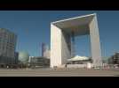 Paris business district still deserted, 10 days after lockdown lifted