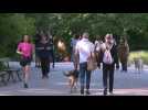 Buttes Chaumont park in Paris reopens
