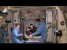 US astronauts on landmark SpaceX mission board the ISS