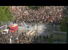 Police fire tear gas, block exit at anti-racism demonstration in Paris