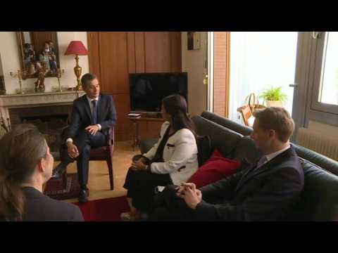 British minister Patel meets with French counterpart Darmanin in Calais