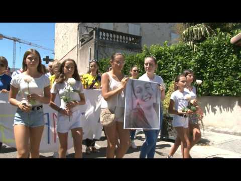 Procession held for French gendarme killed by hit-and-run driver