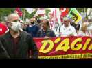 Health workers protest in streets of Paris
