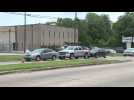 US: dozens of cars line up at a COVID-19 testing site in Houston, Texas