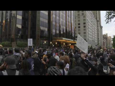 Protesters gather in New York against police brutality, institutional racism