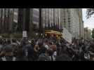 Protesters gather in New York against police brutality, institutional racism