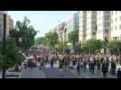 Thousands of protesters march on the streets in Washington DC