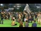 Hong Kong protesters defy Tiananmen vigil ban
