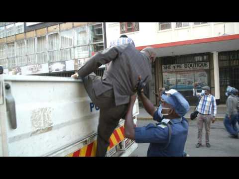 Zimbabwe opposition party Vice President and members arrested