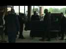 George Floyd's coffin arrives at North Carolina memorial service