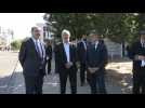 Newly-named French PM visits scene of Dijon violence