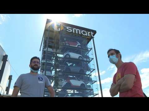Smart factory employees protest possible French factory closure