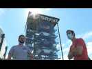 Smart factory employees protest possible French factory closure