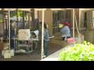 Residents get tested for Covid-19 in the US capital, a newly declared hotspot