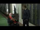 Macron talks with ex-combatant on 80th anniversary of De Gaulle's 'Nazi resistance' call