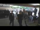 Images of Huawei executive arriving at court ahead of ruling