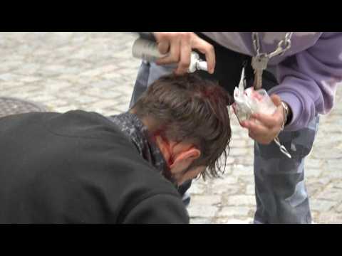 Brussels: clashes between police and protesters after Black Lives Matters rally
