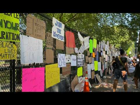 Protesters gear up for another day of demonstration in Washington, DC