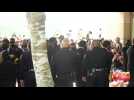 Hearse carrying body of George Floyd arrives at Houston church for funeral