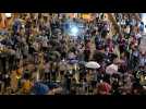 Protesters defy police in Hong Kong