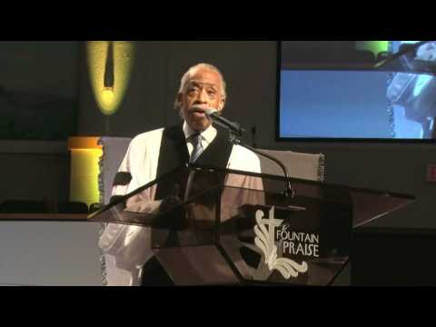 Reverend Sharpton slams Trump 'wickedness' at Floyd funeral