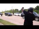 Hearse carrying George Floyd's coffin leaves church, heads to cemetery