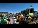 Supporters of Brazil's Bolsonaro gather to counter pro-democracy rally