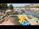 Stockholm residents find ways to stay cool during midsummer heatwave