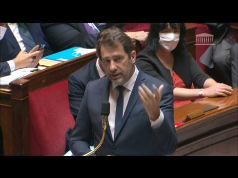 French interior minister "shocked" by 'anti-police violence' mural near Paris