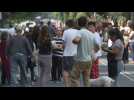 Southern Mexico powerful quake draws capital's residents in the street