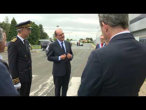 New French PM Jean Castex makes first public outing