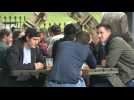 Pub overflows in London upon reopening as lockdown is eased