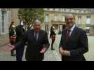 French PM Castex meets Senate president Larcher