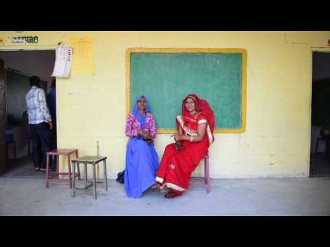 India holds fifth phase of mega election