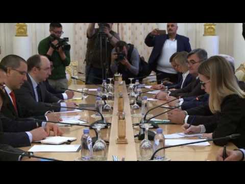 Russian foreign minister meets Venezuelan counterpart in Moscow