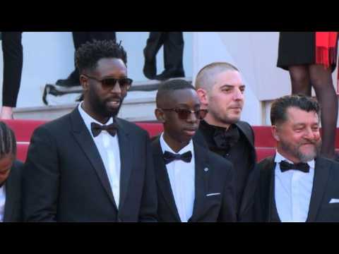 Cannes: French director Ladj Ly walks the red carpet