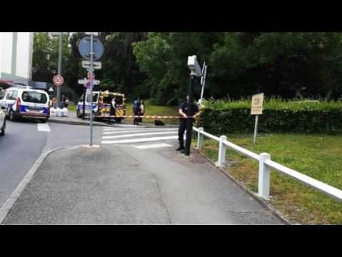 Lyon blast: police search principal suspect's home