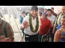 Bolivian President Evo Morales launches campaign for fourth mandate
