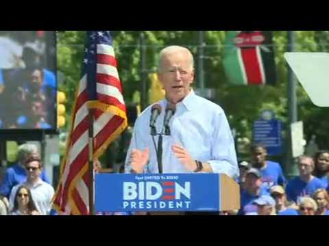 Biden calls for unity in 2020 presidential bid launch