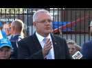 Australia PM Scott Morrison casts his vote (2)