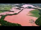 Aerial footage shows severe flooding in Oklahoma