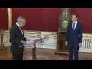 Austrian President swears in Sebastian Kurz's new cabinet
