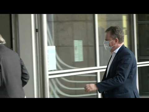 Brexit: UK chief negotiator David Frost arrives in Brussels